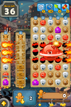 MonsterBusters: Match 3 Puzzle